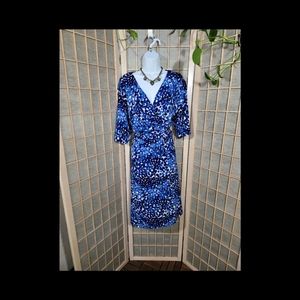 LONDON TIMES WOMAN PLUS WEAR TO WORK DRESS